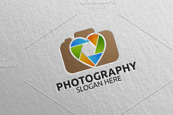 Abstract Camera Photography Logo 17 in Logo Templates - product preview 4