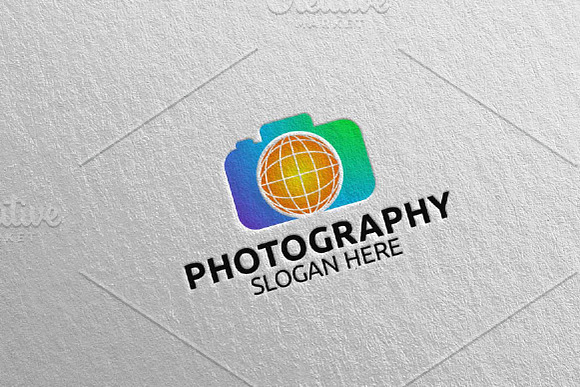 Abstract Camera Photography Logo 21 in Logo Templates - product preview 2