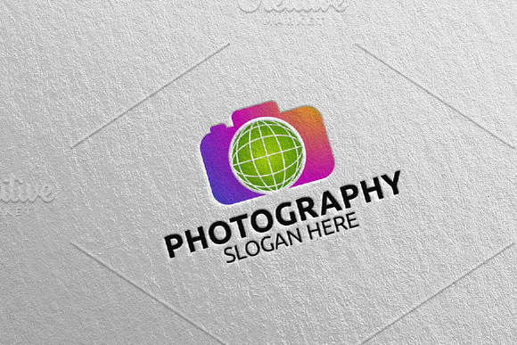 Abstract Camera Photography Logo 21 in Logo Templates - product preview 3