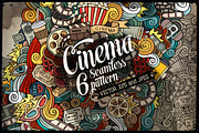 Cinema Seamless Patterns