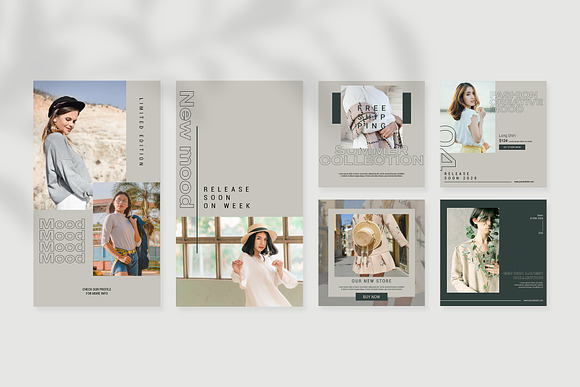 Fashion Instagram Templates in Instagram Templates - product preview 5