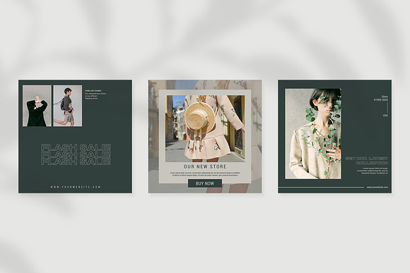 Fashion Instagram Templates in Instagram Templates - product preview 6