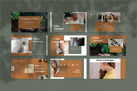Selma Creative PowerPoint Template in PowerPoint Templates - product preview 1