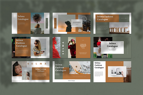 Selma Creative PowerPoint Template in PowerPoint Templates - product preview 2