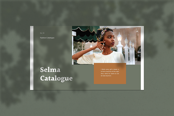 Selma Creative PowerPoint Template in PowerPoint Templates - product preview 3