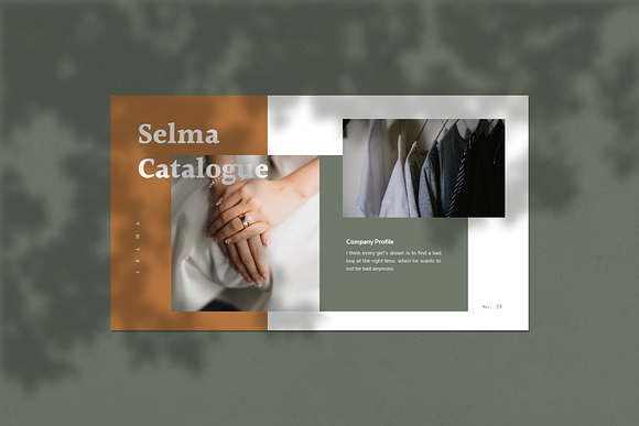 Selma Creative PowerPoint Template in PowerPoint Templates - product preview 4
