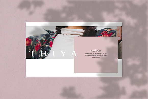 Thiya Stylish Keynote Template in Keynote Templates - product preview 4