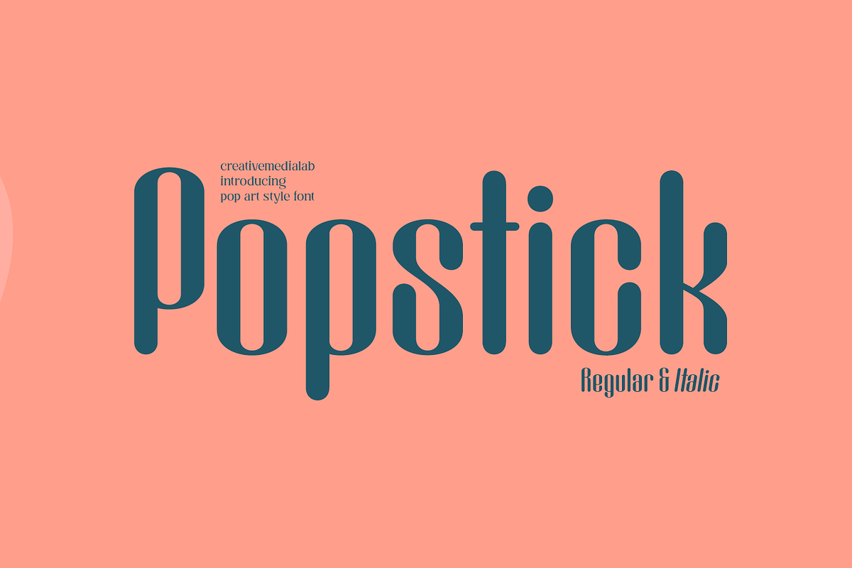 Popstick Font in Sans-Serif Fonts - product preview 8
