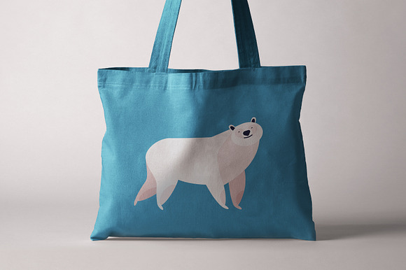 Cute polar bear in Illustrations - product preview 5