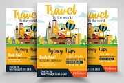 Tour Travel & Holiday Flyer Psd