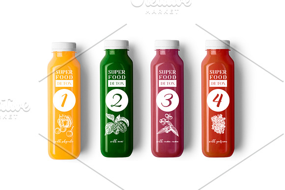 Hand drawn superfood set in Illustrations - product preview 2