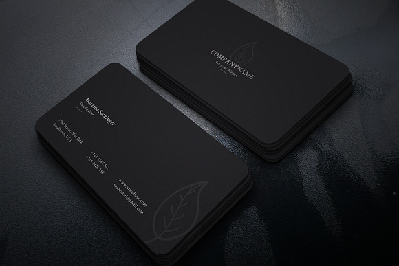 Simple & Clean Business Card in Business Card Templates - product preview 1