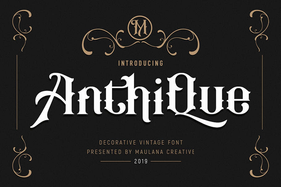Anthique - Vintage Typeface