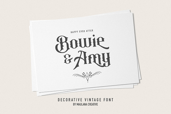 Anthique - Vintage Typeface in Display Fonts - product preview 3