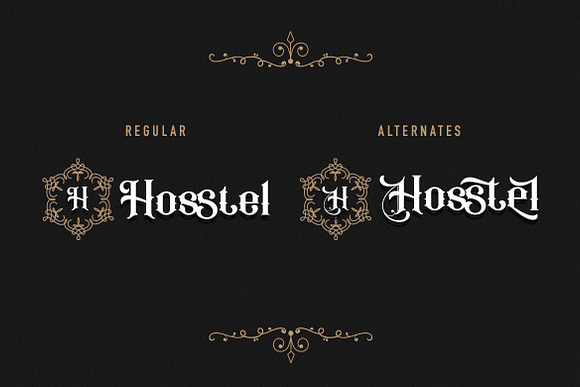 Anthique - Vintage Typeface in Display Fonts - product preview 6