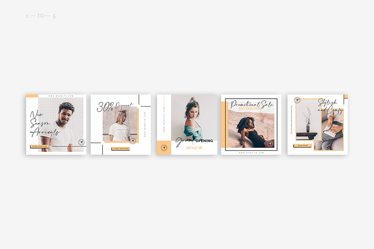 Home Instagram Pack in Instagram Templates - product preview 8