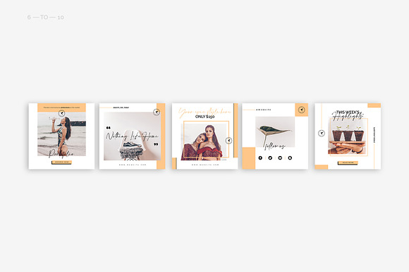 Home Instagram Pack in Instagram Templates - product preview 1