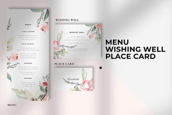 Wedding Invitation Suite - Venna in Wedding Templates - product preview 2