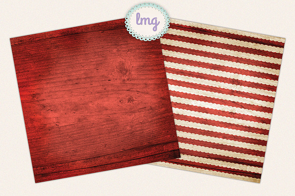 Americana Fourth Scrapbook Papers in Patterns - product preview 5