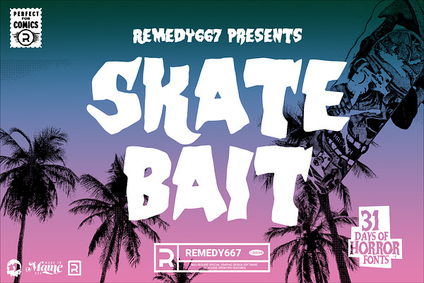 Skate Bait – 80s Font