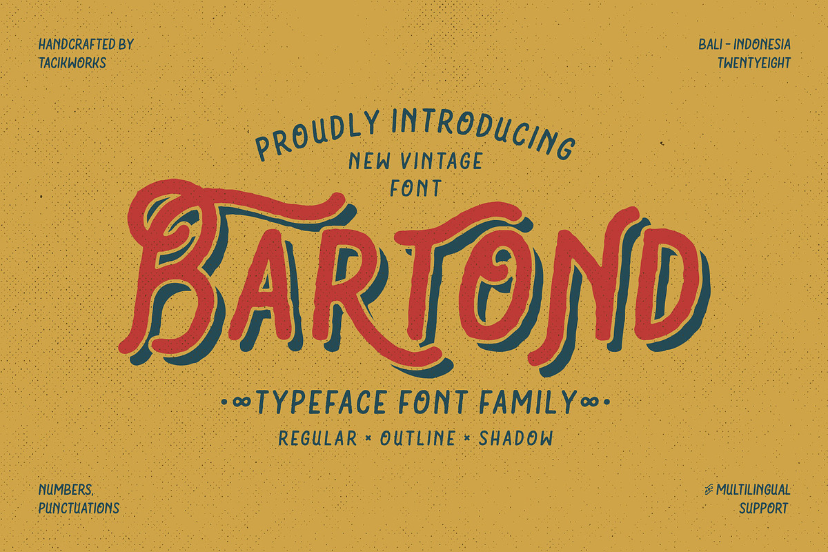 Bartond Typeface in Display Fonts - product preview 8