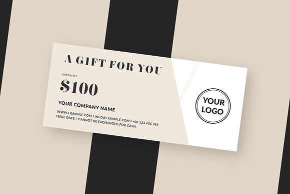 Gift Certificate Template in Invitation Templates - product preview 3