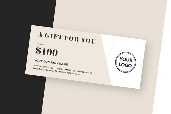 Gift Certificate Template in Invitation Templates - product preview 5