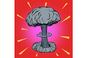Atomic explosion radioactive