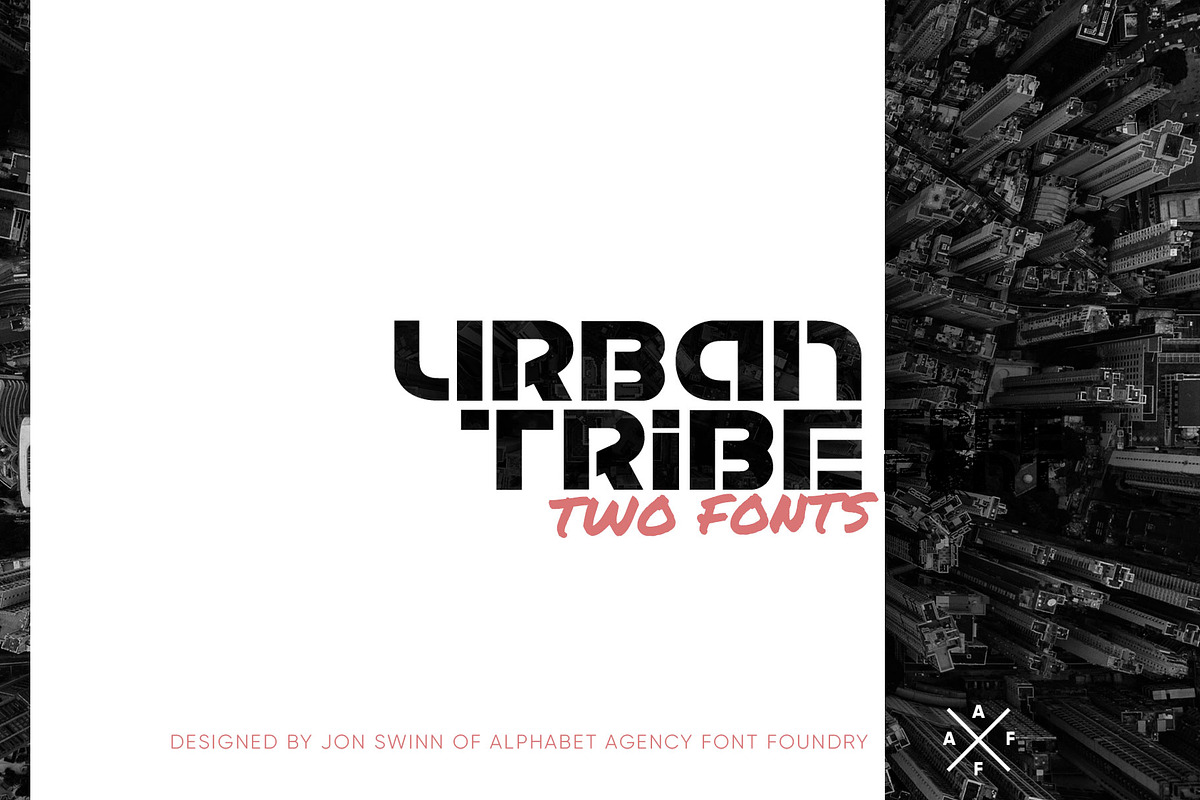URBAN TRIBE FONTS in Display Fonts - product preview 8
