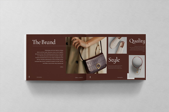 ID & CANVA Liska Brand Guideline in Presentation Templates - product preview 9