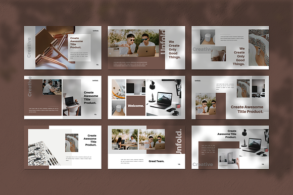 Unfold Google Slides Template++ in Google Slides Templates - product preview 1