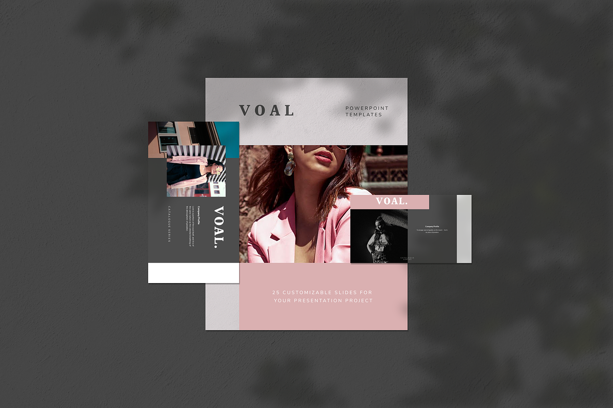 Voal Stylish PowerPoint Pitch Deck in PowerPoint Templates - product preview 8