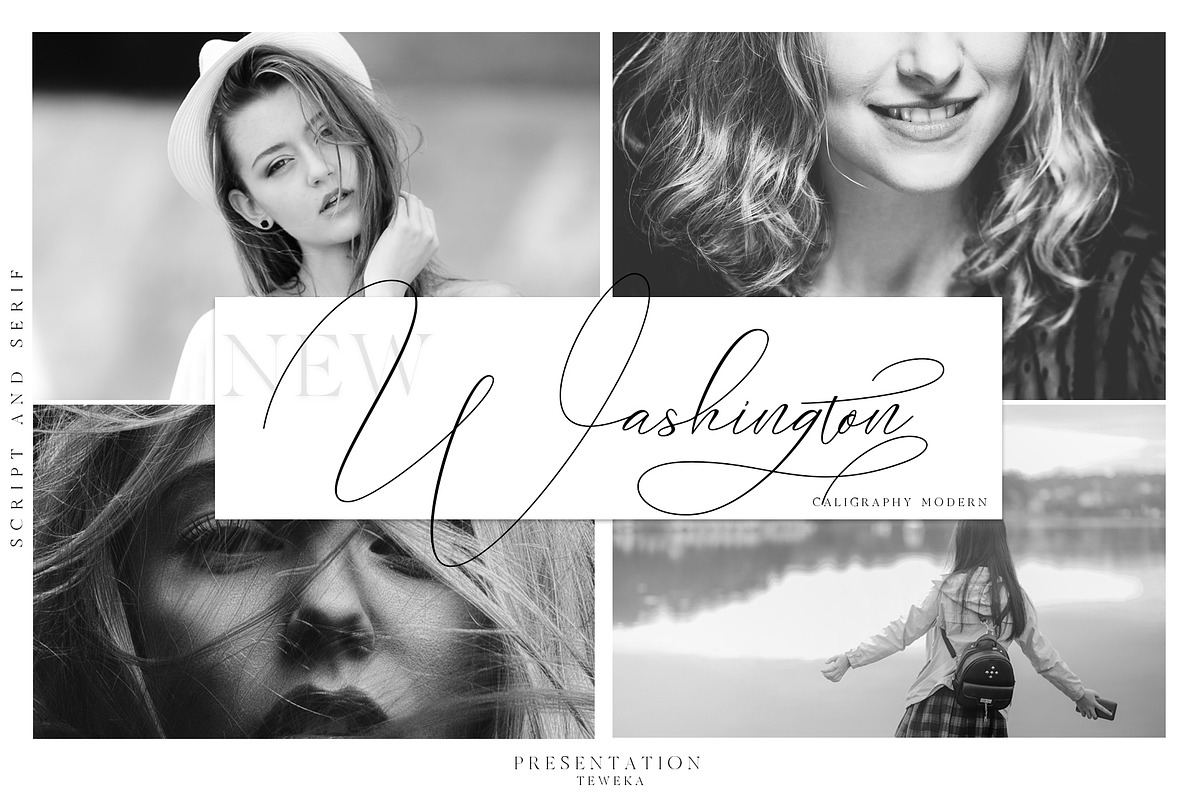 New Washington Script and Serif in Script Fonts - product preview 8