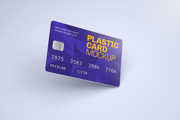 Plastic Card Mockup Set - 21 styles in Print Mockups - product preview 18