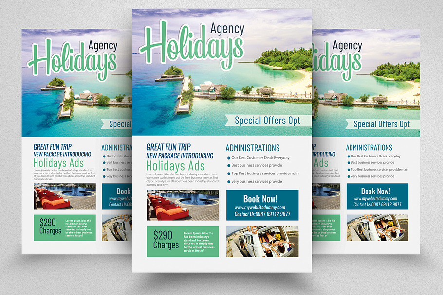Tour Travel & Holiday Flyer/Poster