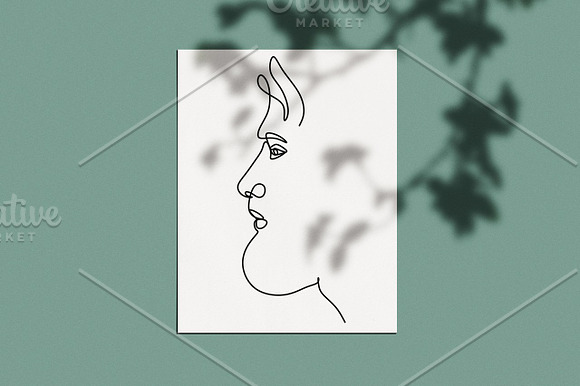 20 Man portrait vector line art in Illustrations - product preview 13
