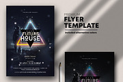 Future House – Futuristic PSD Flyer