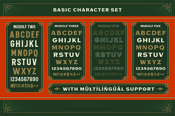 NS MUDOLF Font Family in Display Fonts - product preview 5