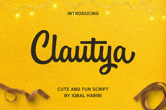 Clautya - Script in Script Fonts - product preview 4