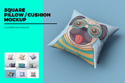 Square Pillow / Cushion MockUp