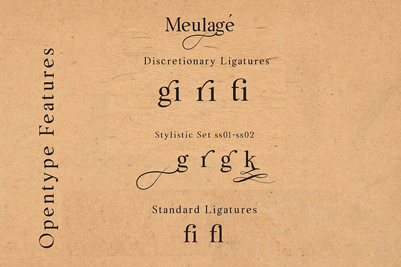 Meulage in Sans-Serif Fonts - product preview 1