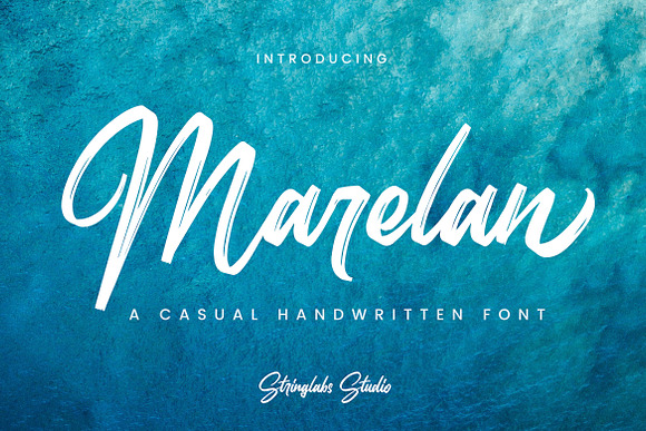 Marelan - Casual Handwritten Font in Script Fonts - product preview 14