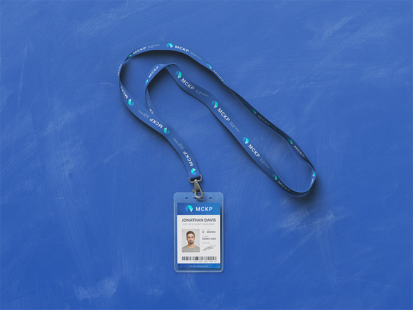 Lanyard / ID Card Holder MockUp in Branding Mockups - product preview 7