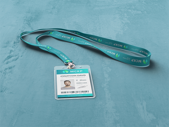 Lanyard / ID Card Holder MockUp in Branding Mockups - product preview 10