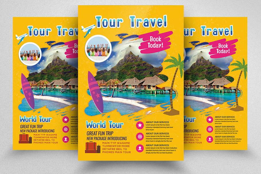 Tour Travel Agency Flyer/Poster
