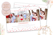 PSD Photo Session Card Template #51