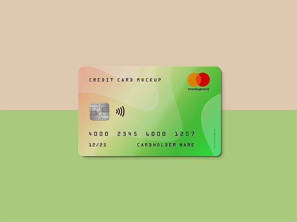 Credit Card / Membership Card MockUp in Branding Mockups - product preview 6