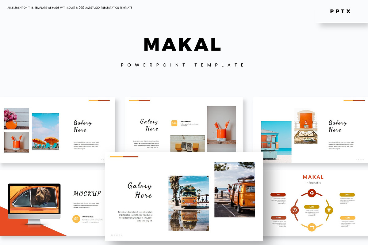 Makal - Powerpoint Template in PowerPoint Templates - product preview 8
