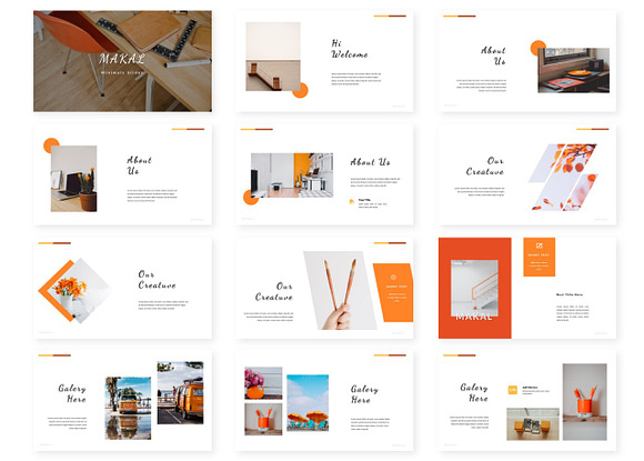 Makal - Powerpoint Template in PowerPoint Templates - product preview 1