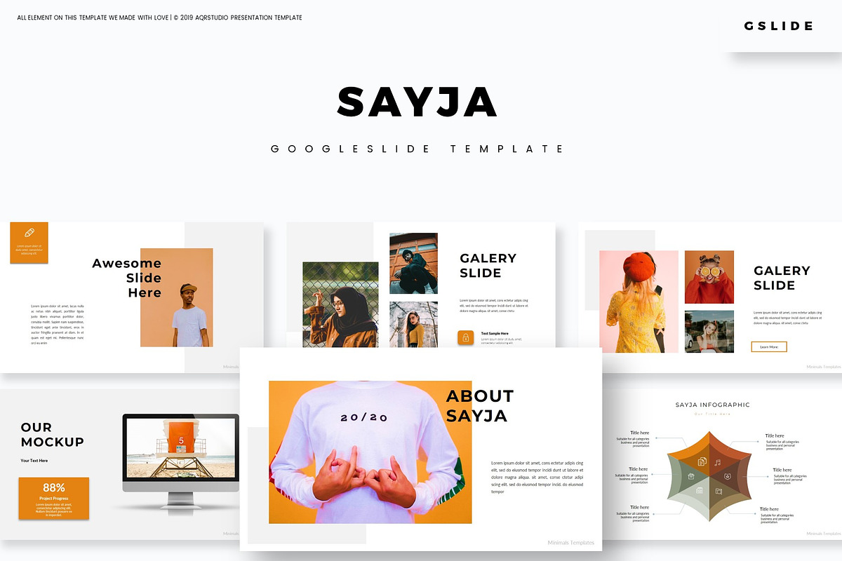 Sayja - Google Slide Template in Google Slides Templates - product preview 8